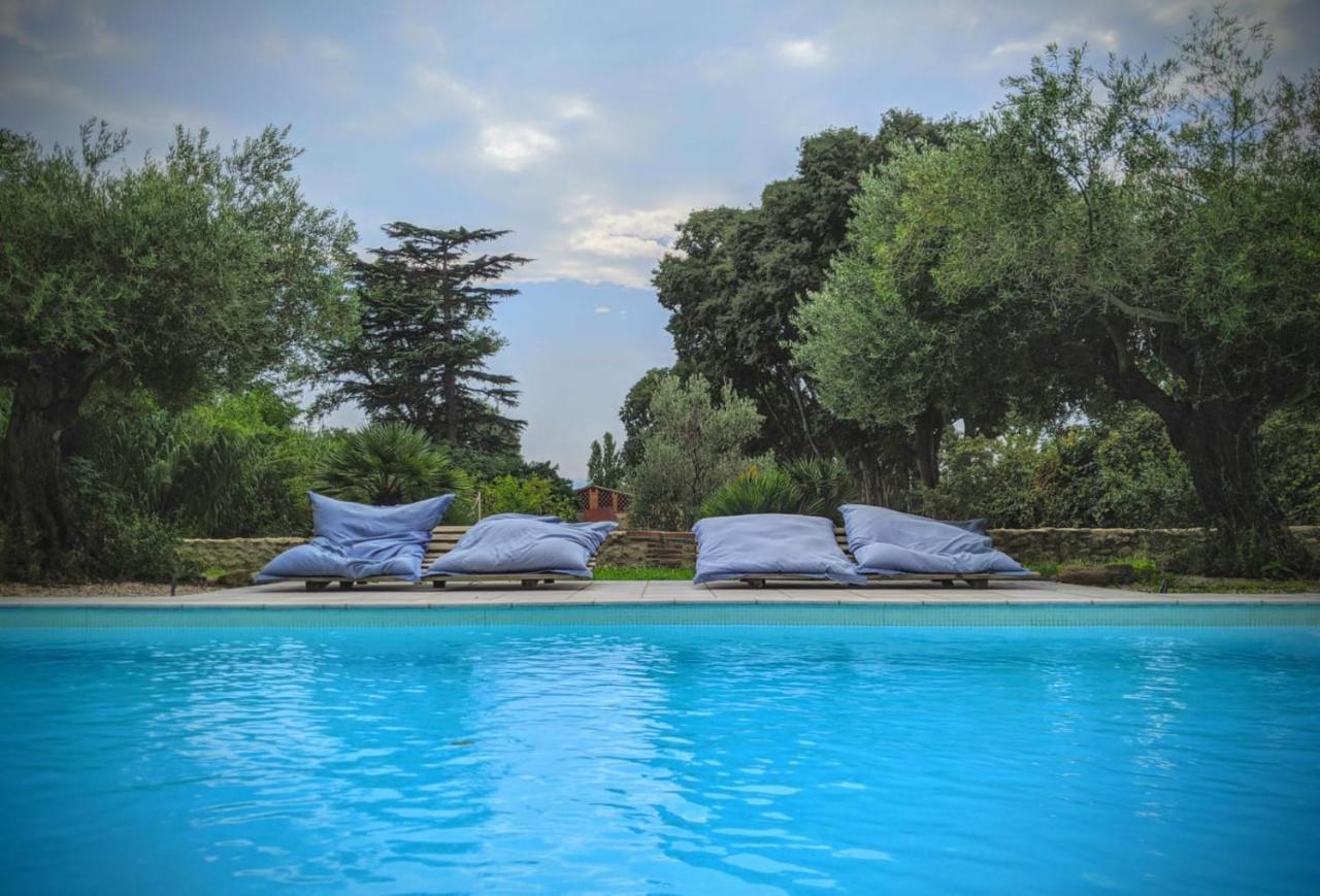 Domaine Castell De Bles Bed and Breakfast Saint-Génis Exteriör bild