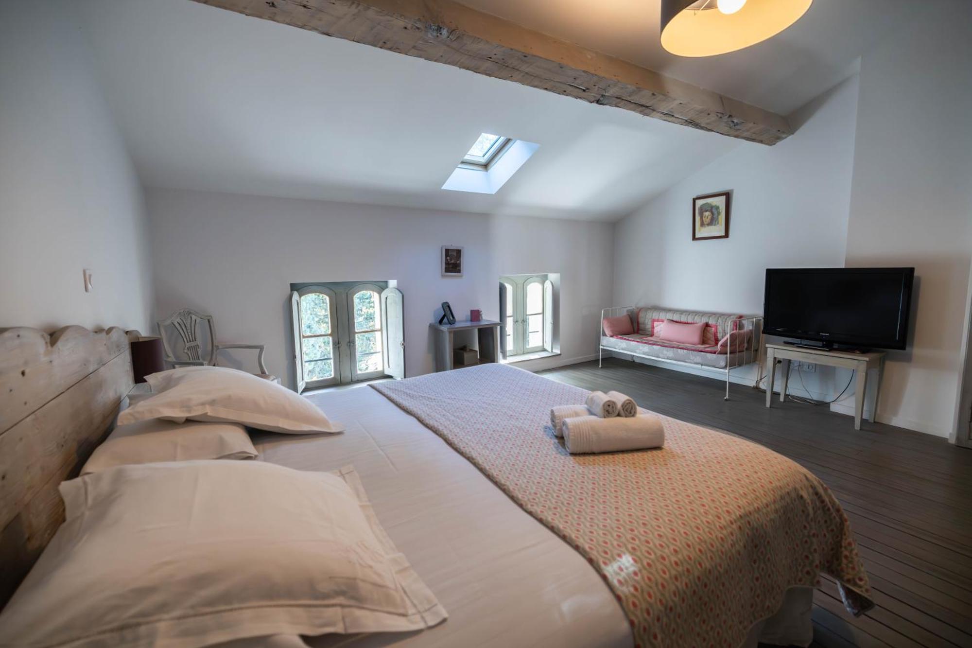Domaine Castell De Bles Bed and Breakfast Saint-Génis Rum bild
