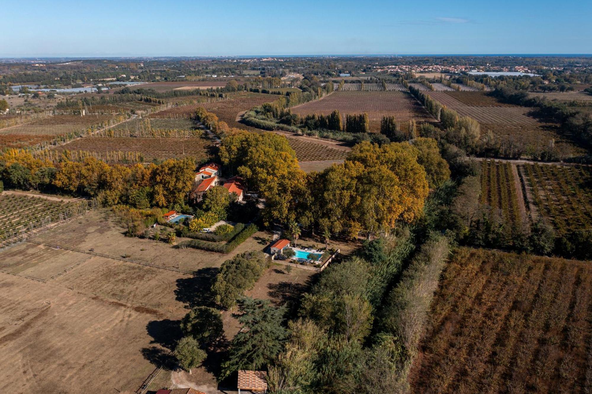 Domaine Castell De Bles Bed and Breakfast Saint-Génis Exteriör bild
